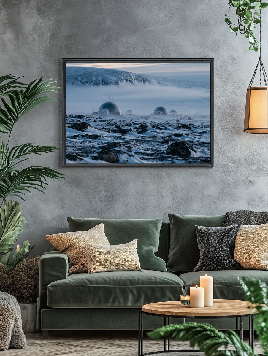 Arctic Research Station Photography Poster. — room view 4