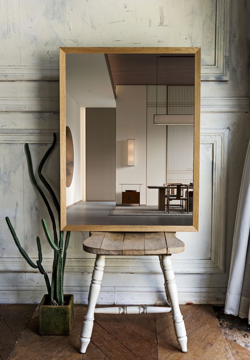 Japandi Dining Room Interior Print. room preview