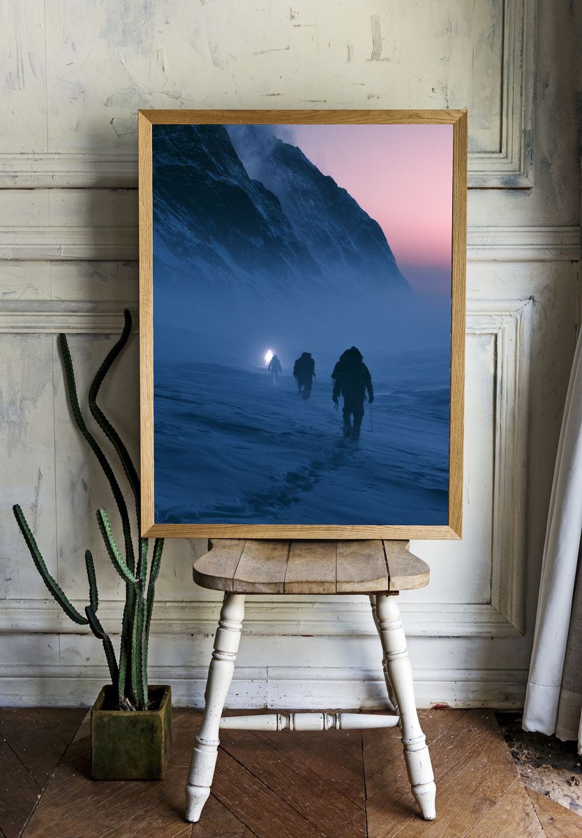 Arctic Expedition Photography Poster. — room view 1