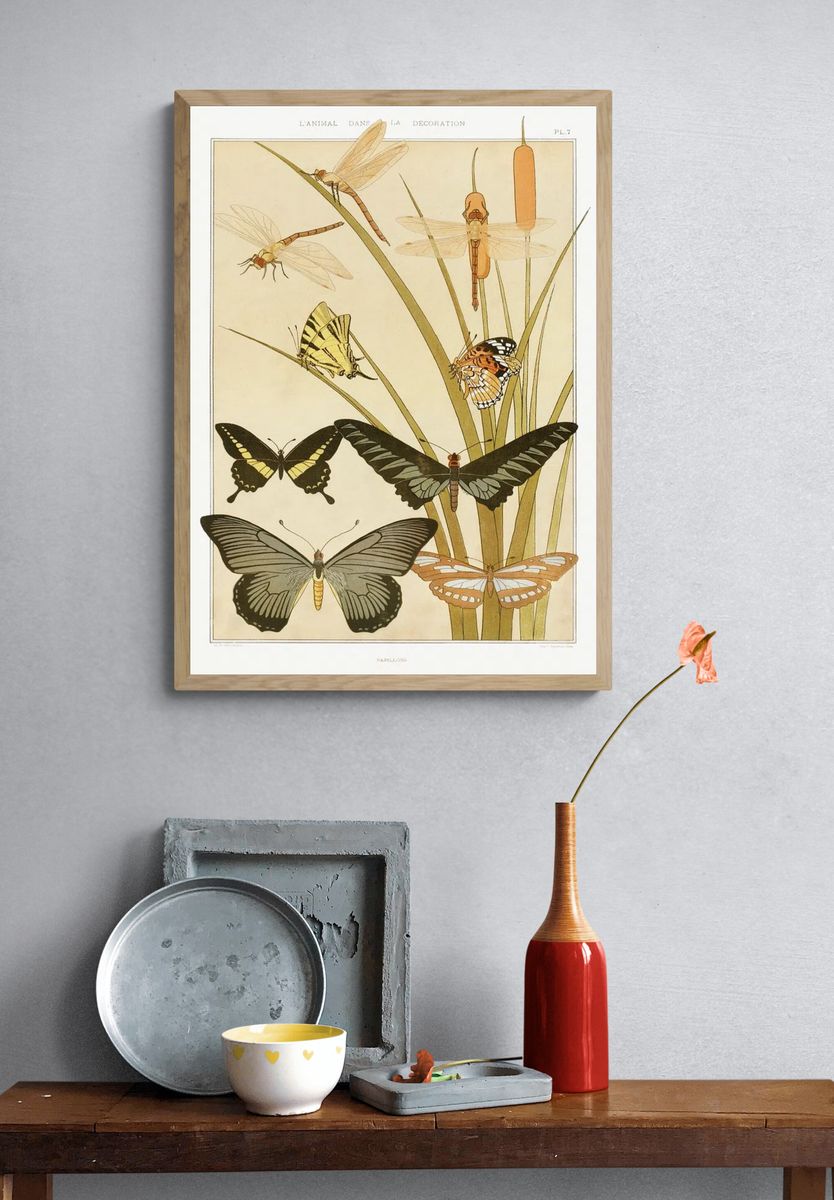 Papillons L'animal dans la décoration. — room view 3