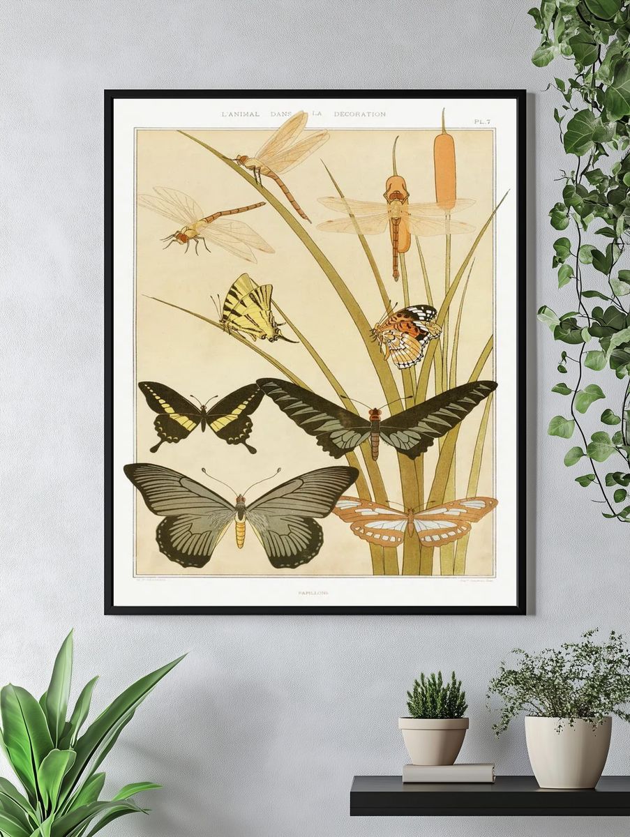 Papillons L'animal dans la décoration. — room view 4