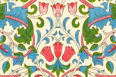 William Morris 's Lodden (1884). poster