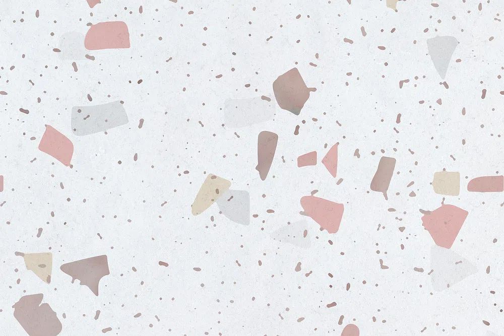 Abstract Terrazzo Pattern Poster. poster — abstract art