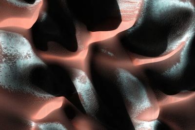 Abstract Textured Waves Poster. poster print