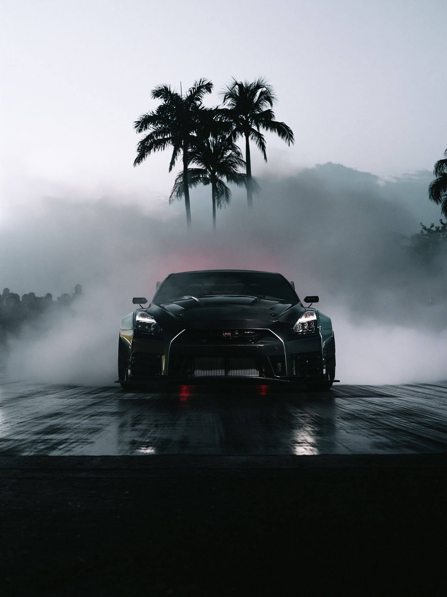Nissan GT-R Drift Photography Poster. poster detail