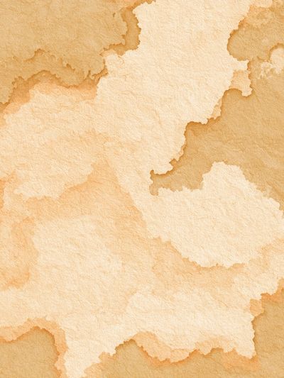Warm Watercolor Wash Abstract Poster.