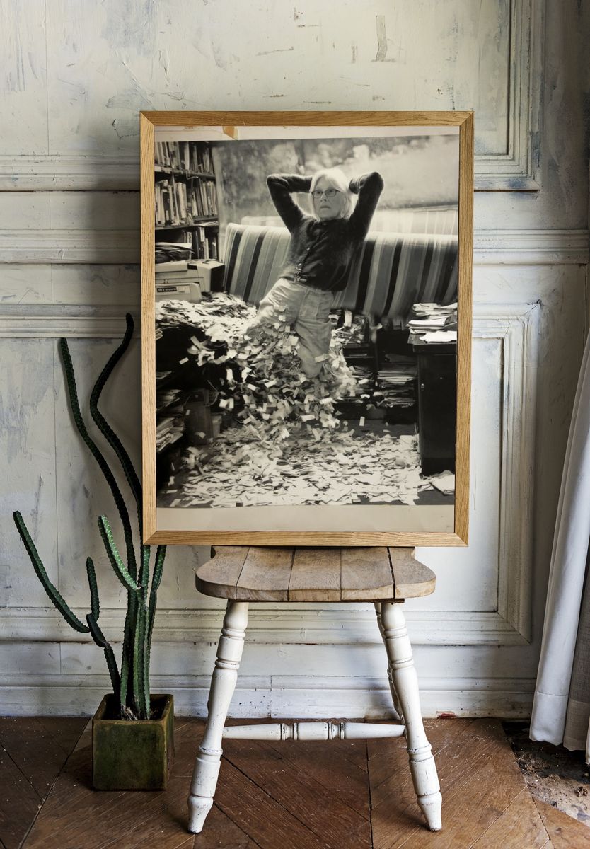 Andy Warhol Studio Portrait Print. — room view 1