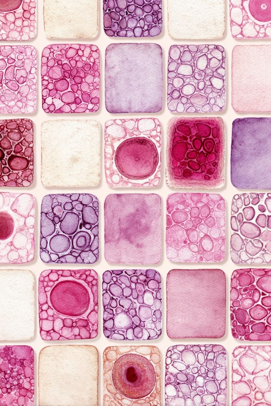 Abstract Watercolor Patterns Poster. poster detail