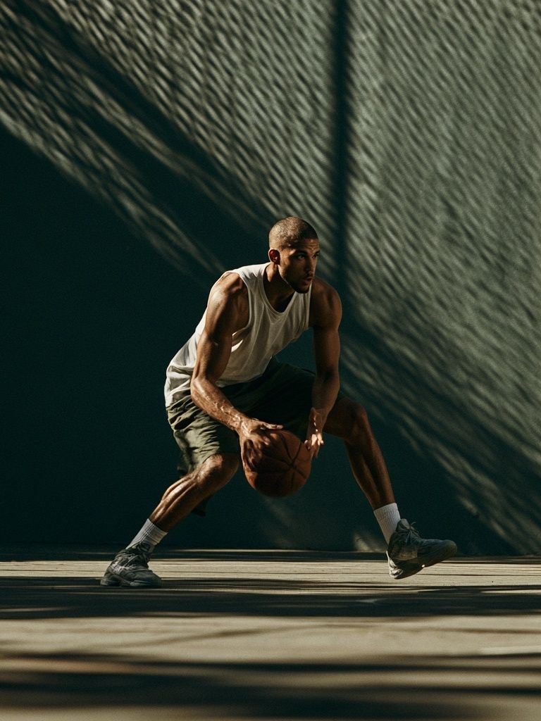 Basketball Dribble Photography Poster. poster — sport art