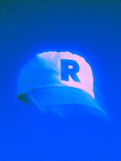 Blue Cap R Photography Poster.
