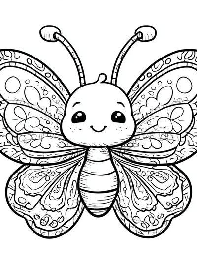 Butterflies on Black Background Poster. poster