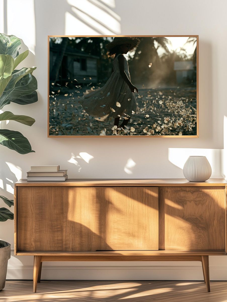 Butterfly Dance Photography Poster. — room view 3