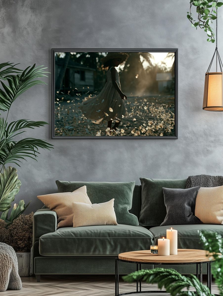 Butterfly Dance Photography Poster. — room view 4