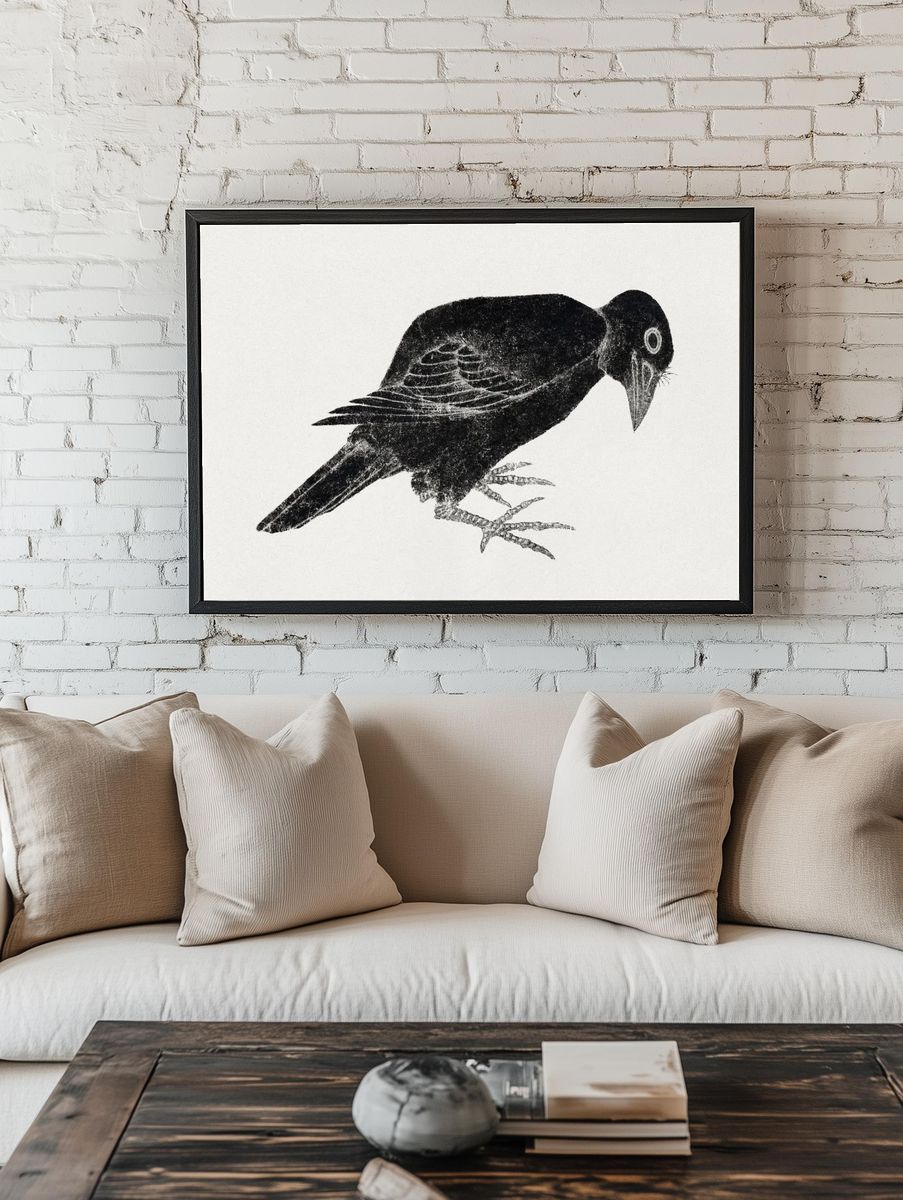 Katsushika Hokusai's bird, Album Sketches. room preview