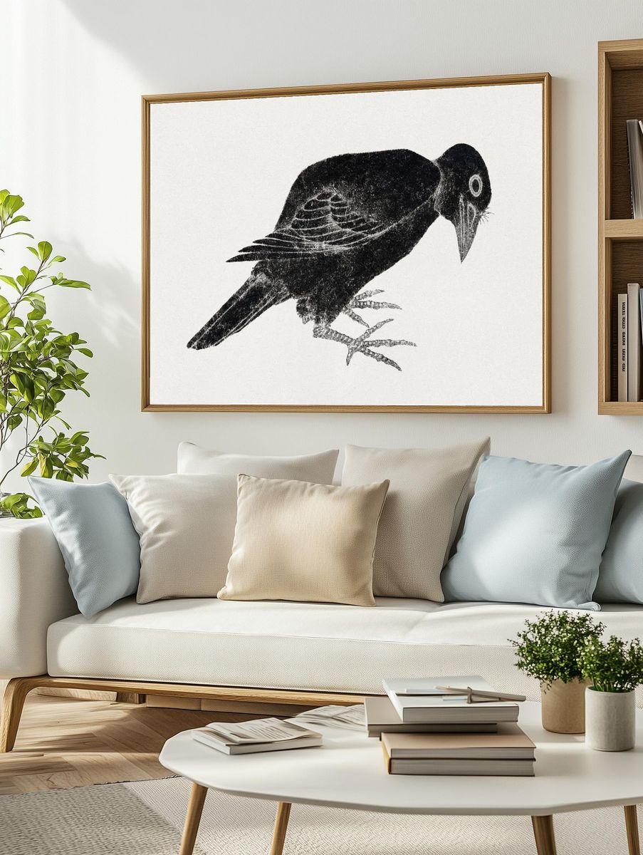 Katsushika Hokusai's bird, Album Sketches. — room view 2
