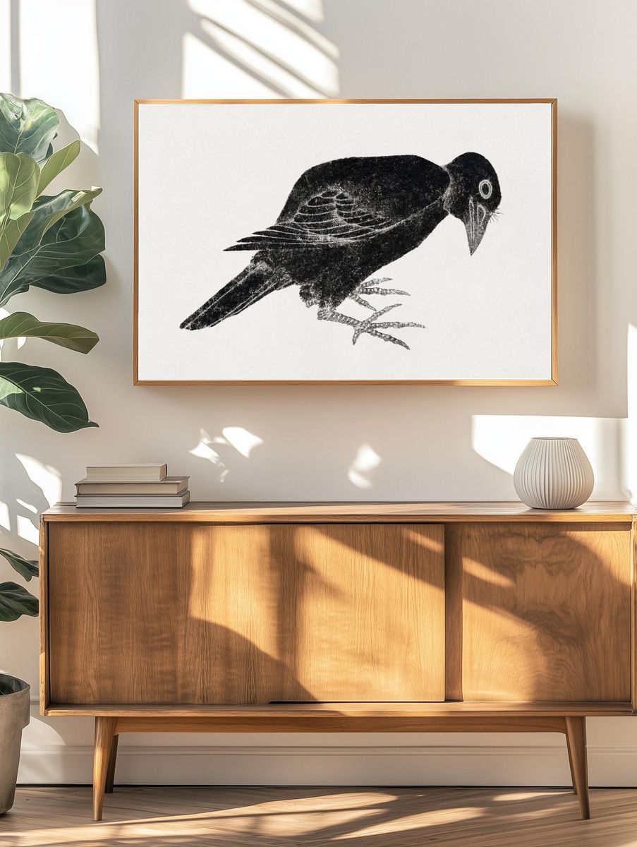 Katsushika Hokusai's bird, Album Sketches. — room view 3