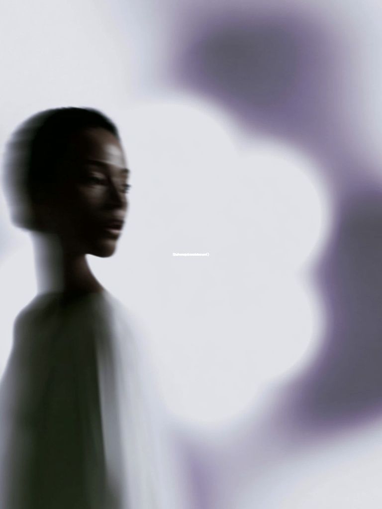 Blurred Portrait Photography Poster. poster detail