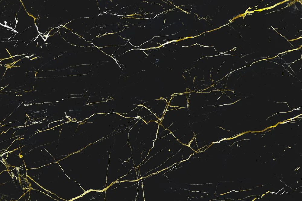 Black Marble Gold Veins Abstract Poster. poster — abstract art