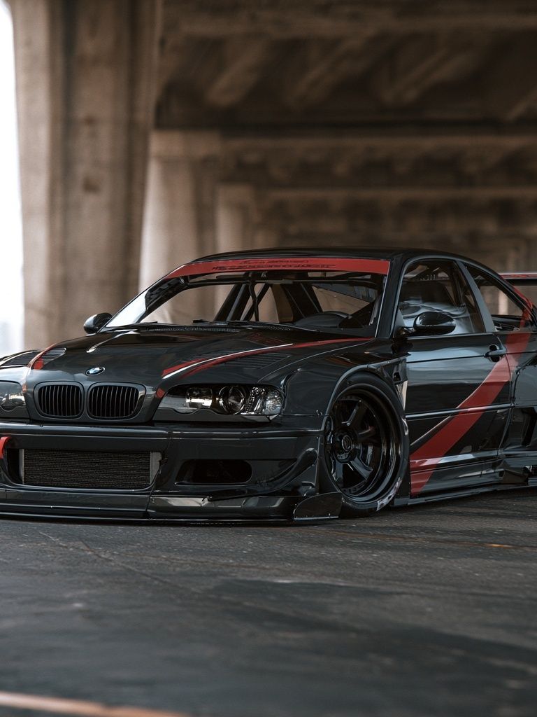 BMW Drift Car Photography Poster. poster detail