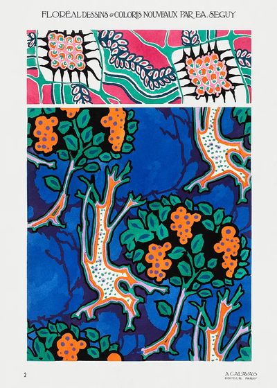 Floral colorful background, vintage art.