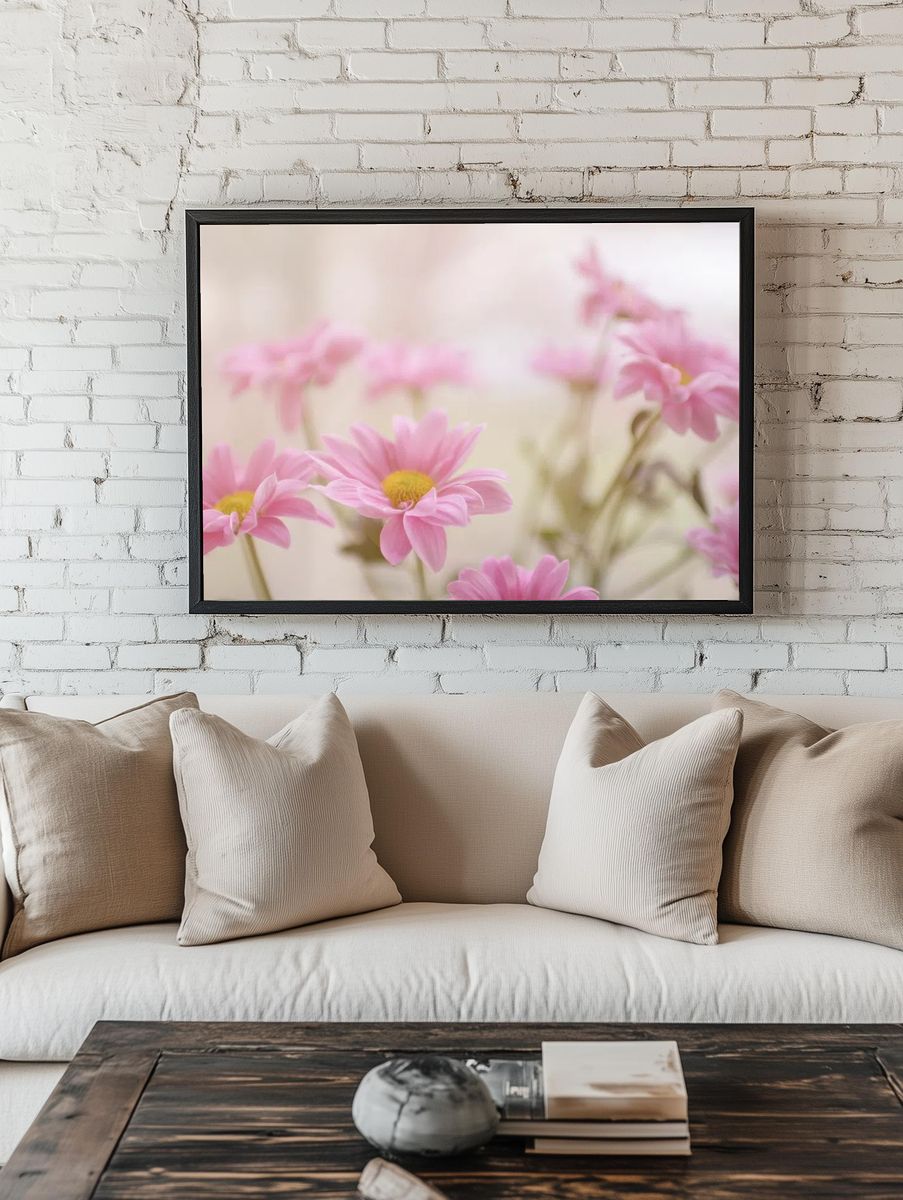 Flower wallpaper desktop, aesthetic HD. room preview