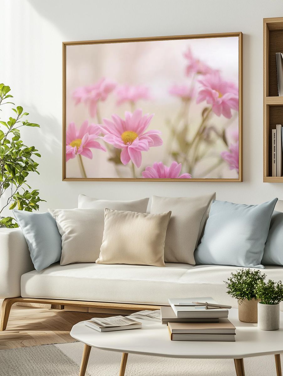 Flower wallpaper desktop, aesthetic HD. — room view 2