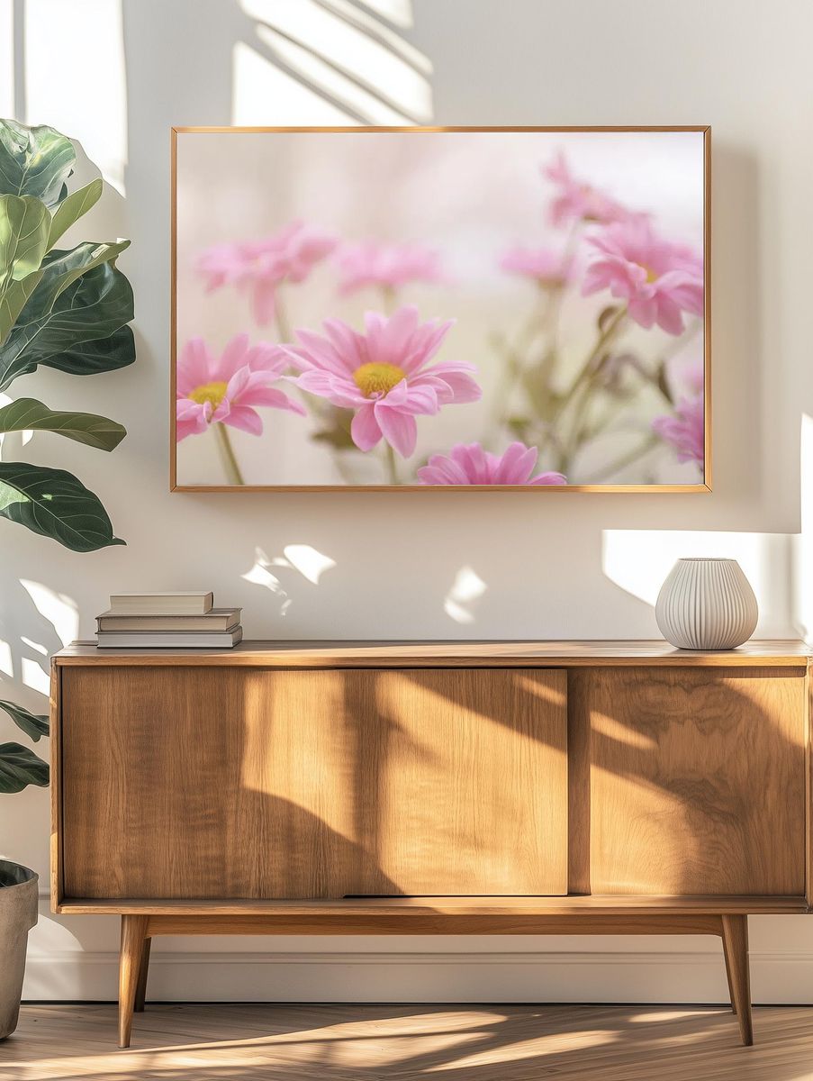 Flower wallpaper desktop, aesthetic HD. — room view 3