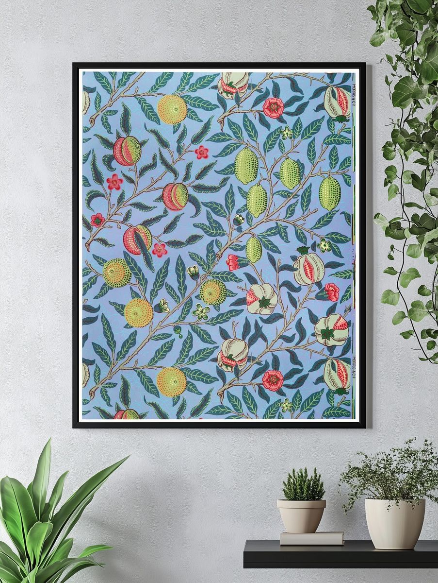 William Morris (1834-1896)'s Fruit Pomegranate. — room view 4