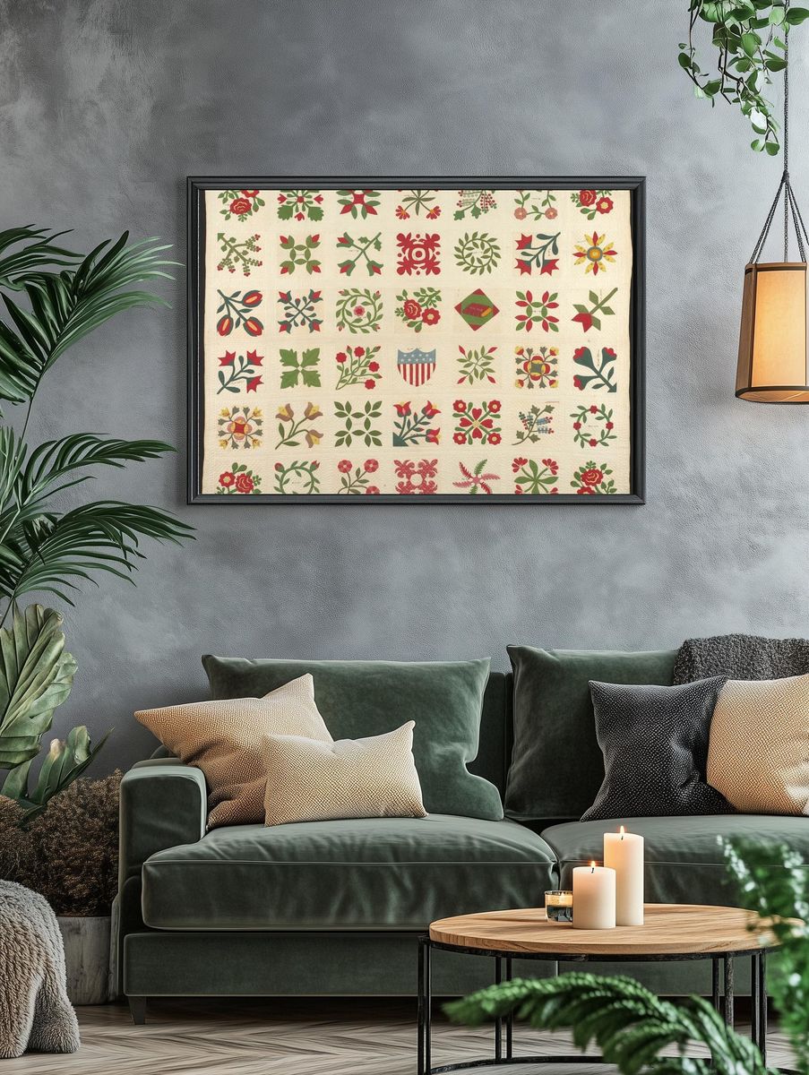 The Circuit Rider's Quilt. — room view 4