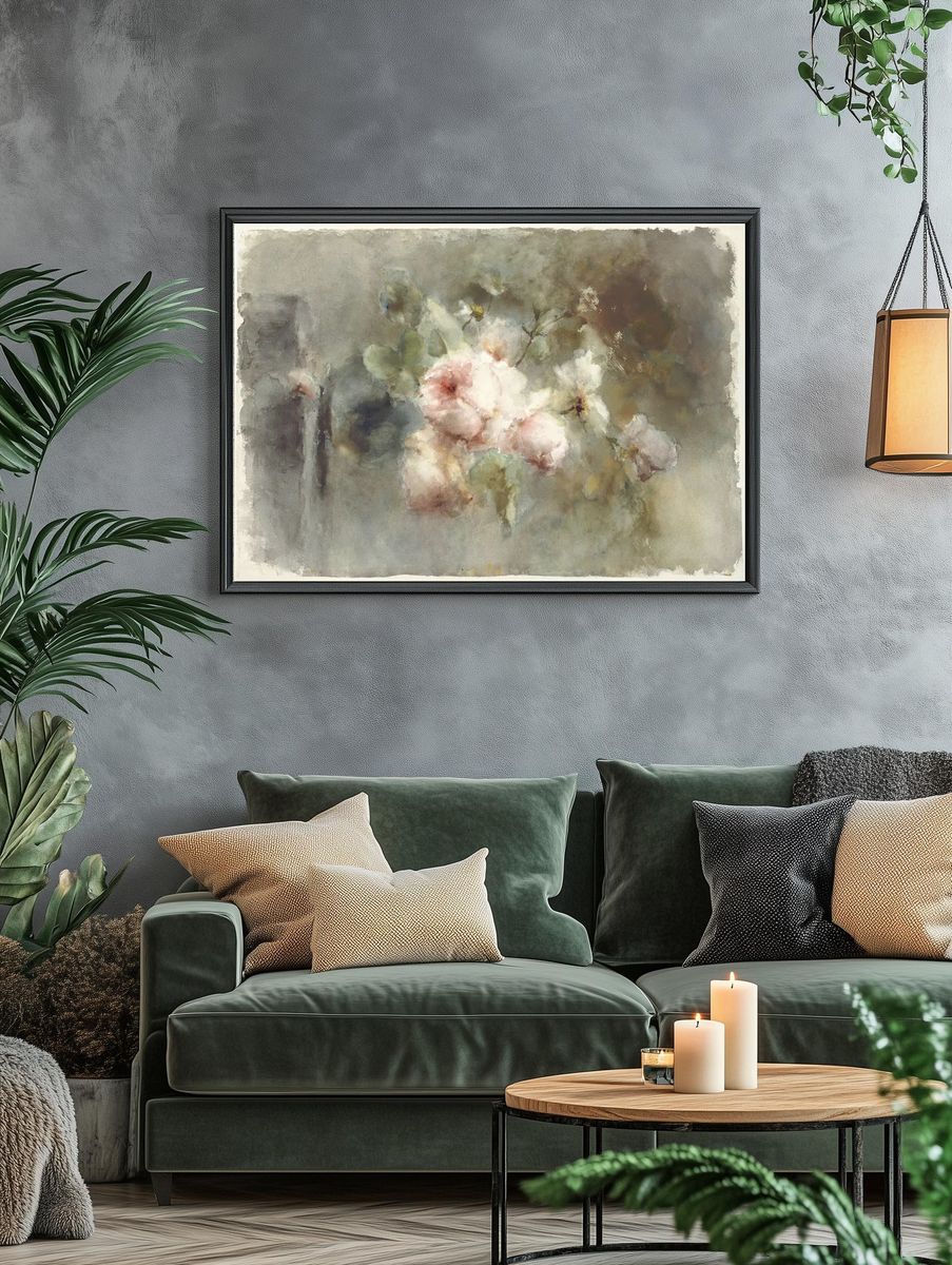 Een vaas met rozen Margaretha. — room view 4