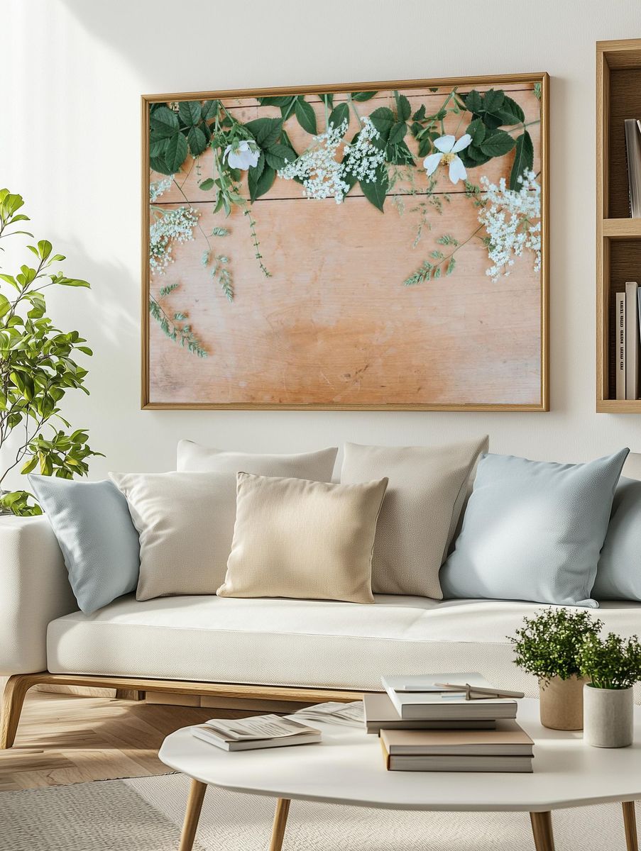Flower wallpaper, aesthetic HD nature. — room view 2