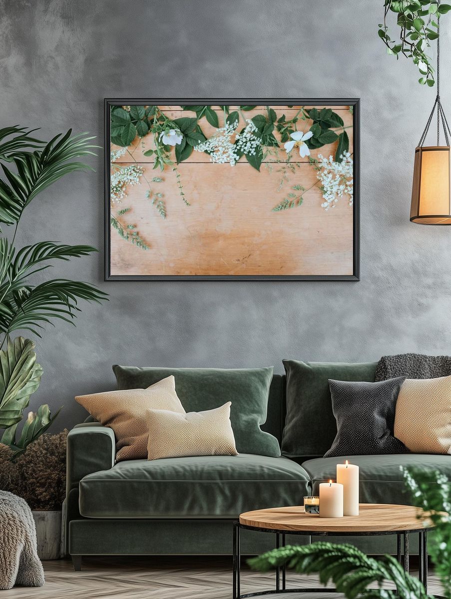 Flower wallpaper, aesthetic HD nature. — room view 4