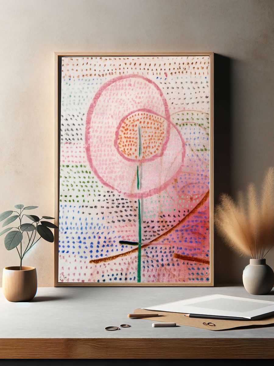 Blossoming (1934) painting high resolution. — room view 2
