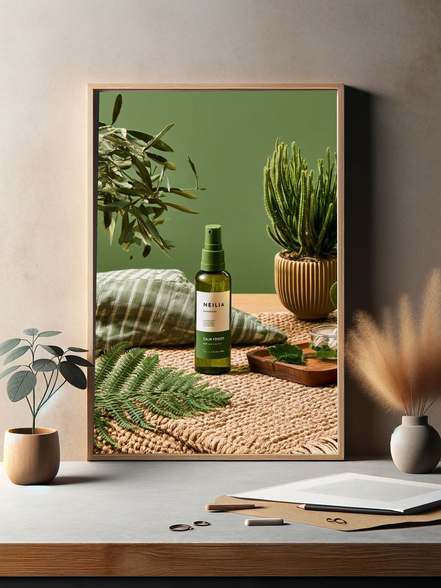 Botanical Still Life Photography Poster. — room view 2
