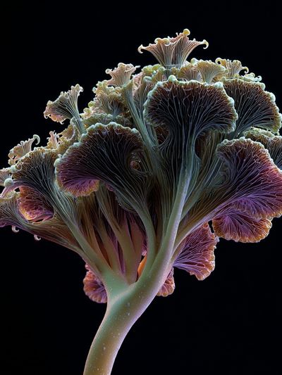 Exotic Mushroom Botanical Print. poster