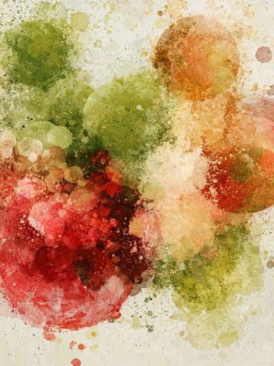 Autumn Watercolor Bloom Poster. poster