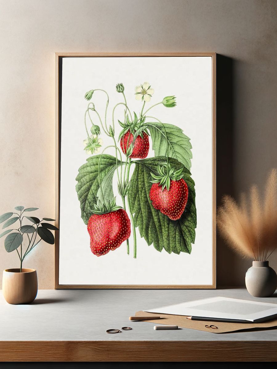 Vintage strawberry. Original Biodiversity Heritage. — room view 2