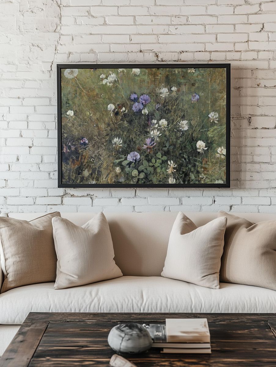 Blooming Clover (c. 1897) Jac. — room view 1