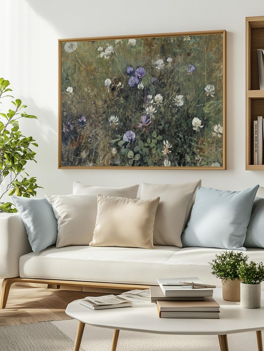 Blooming Clover (c. 1897) Jac. — room view 2