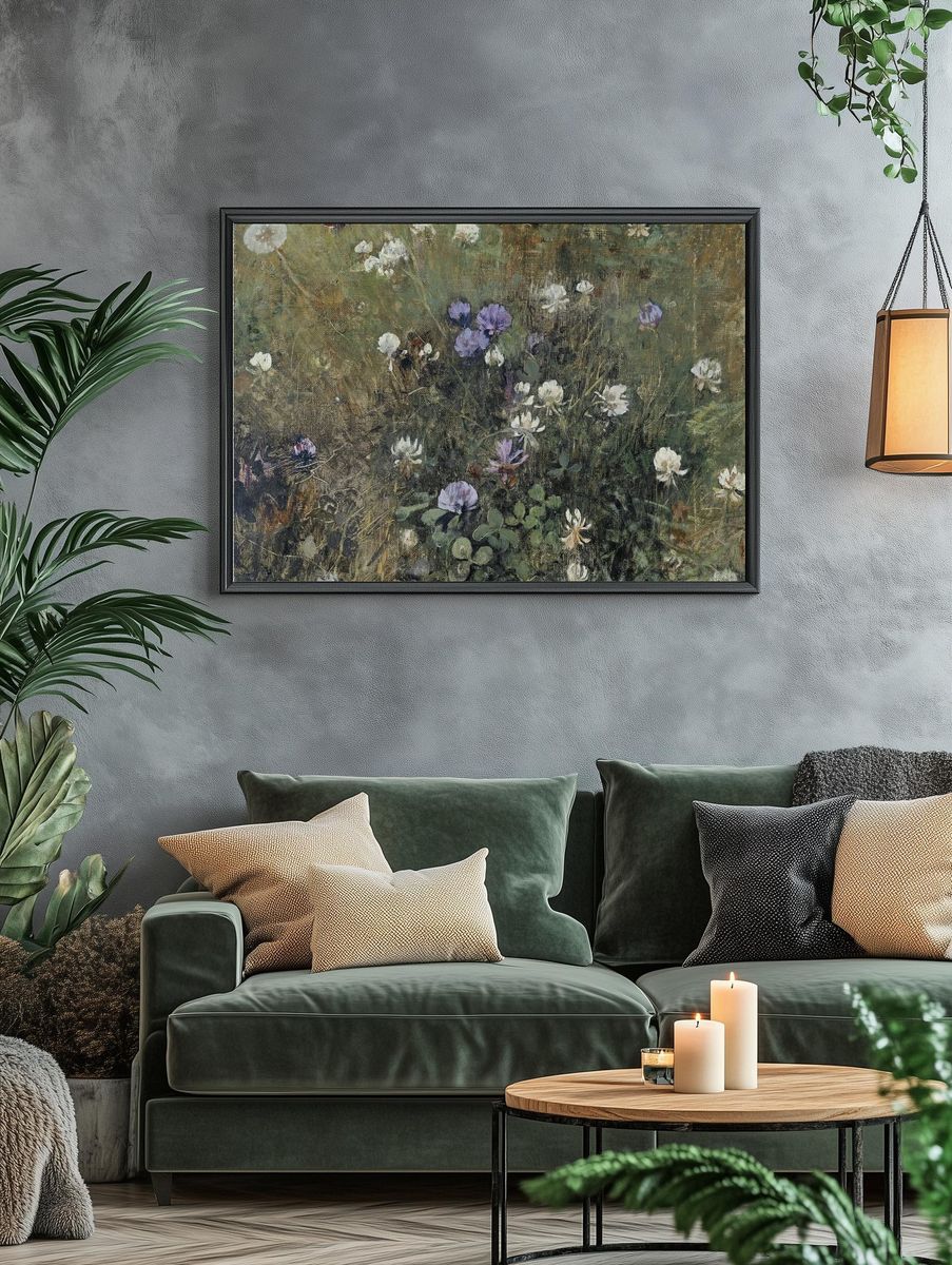Blooming Clover (c. 1897) Jac. — room view 4