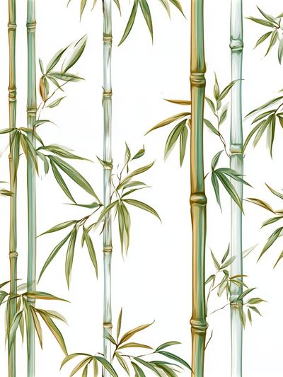 Bamboo Grove Botanical Print.