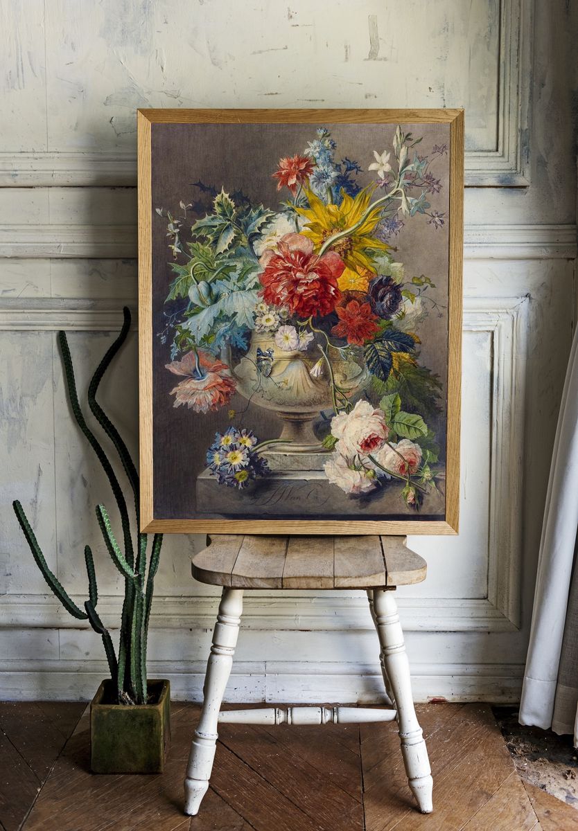 Bouquet Flowers Vase (after 1802). — room view 1