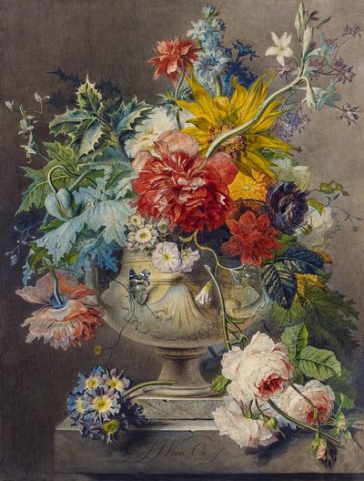 Bouquet Flowers Vase (after 1802). poster print