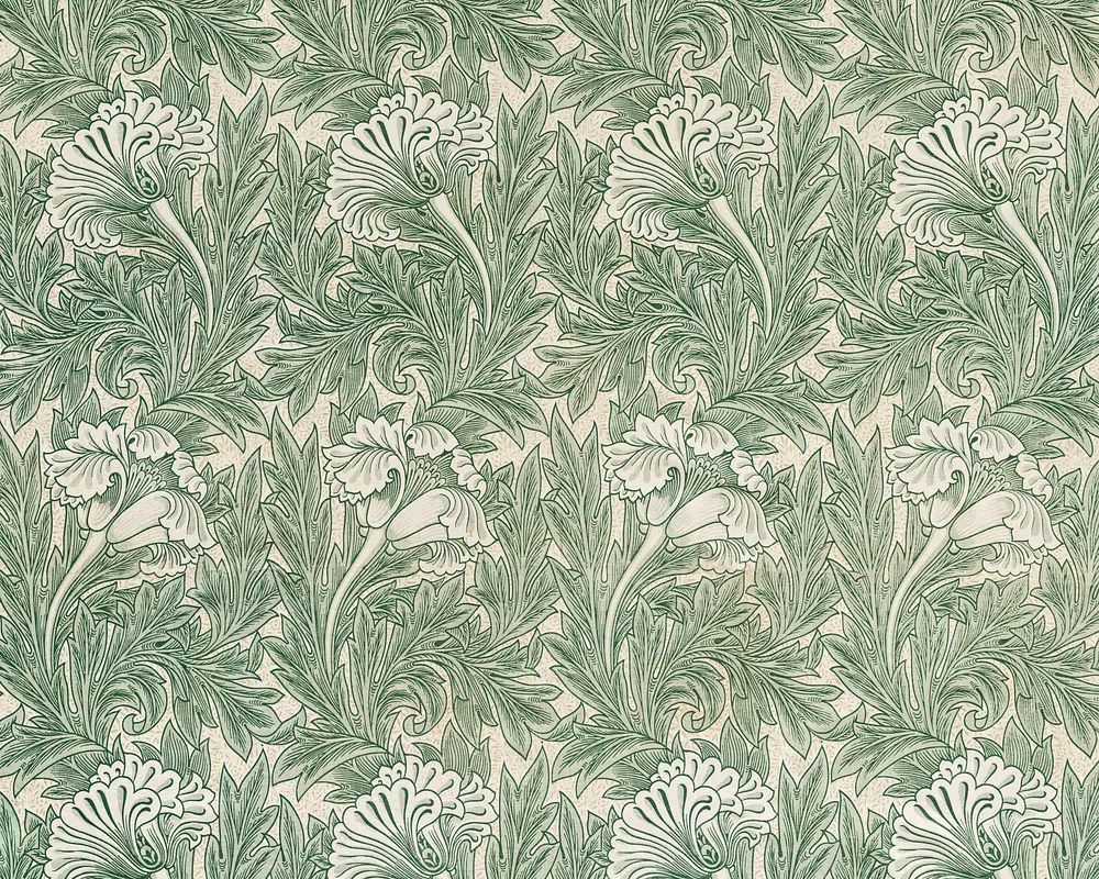 William Morris 's Tulip (1875). poster detail
