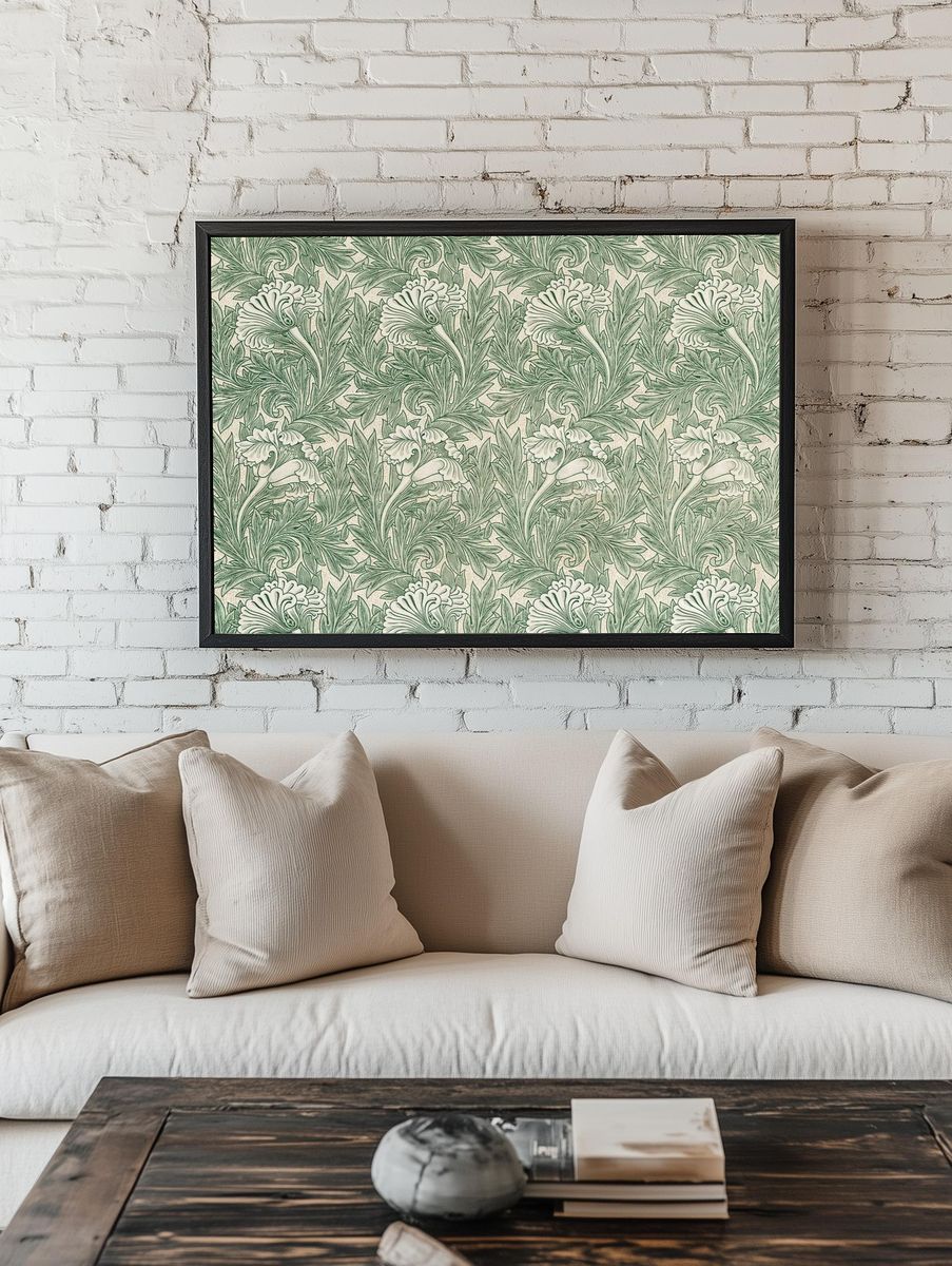 William Morris 's Tulip (1875). — room view 1