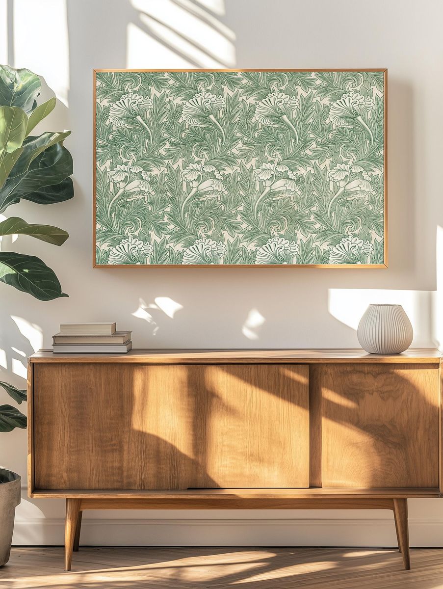 William Morris 's Tulip (1875). — room view 3