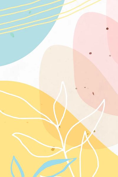 Abstract pastel Memphis patterned background. poster