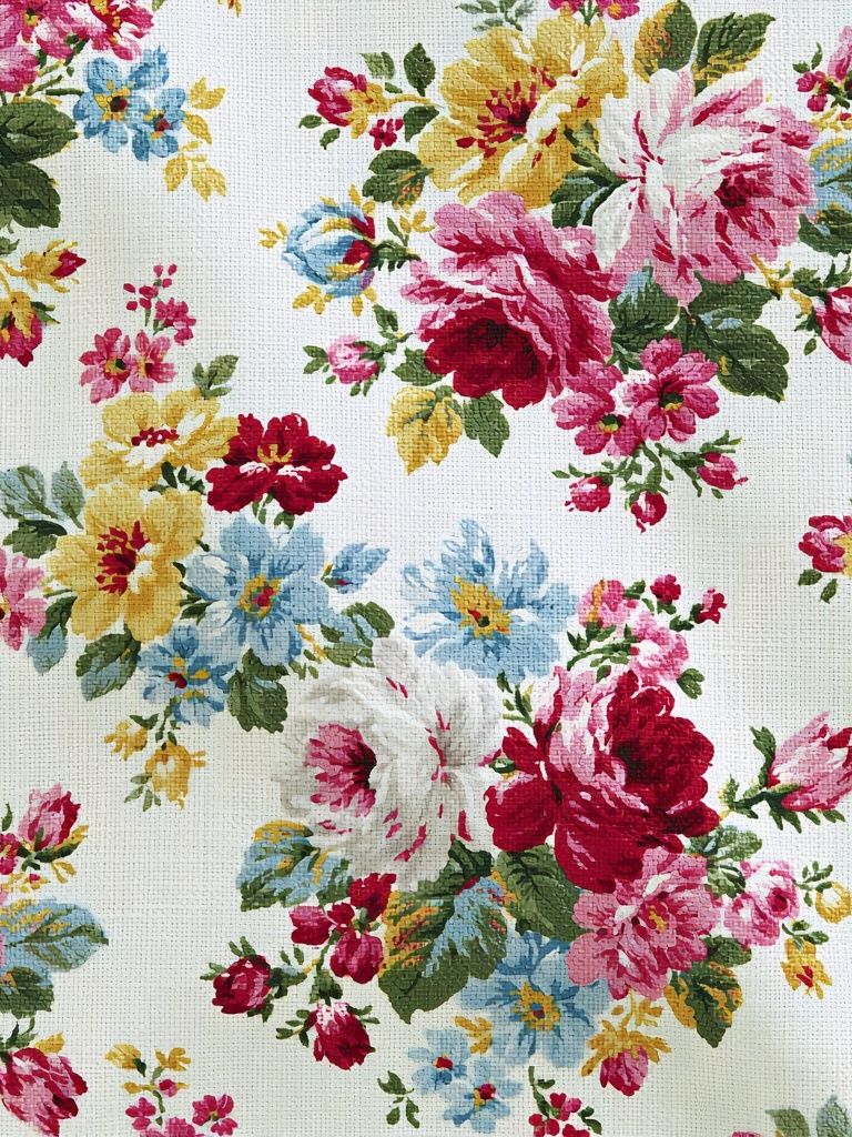 Vintage Floral Pattern Print. poster detail