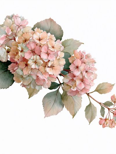Cherry Blossom Watercolor Print.