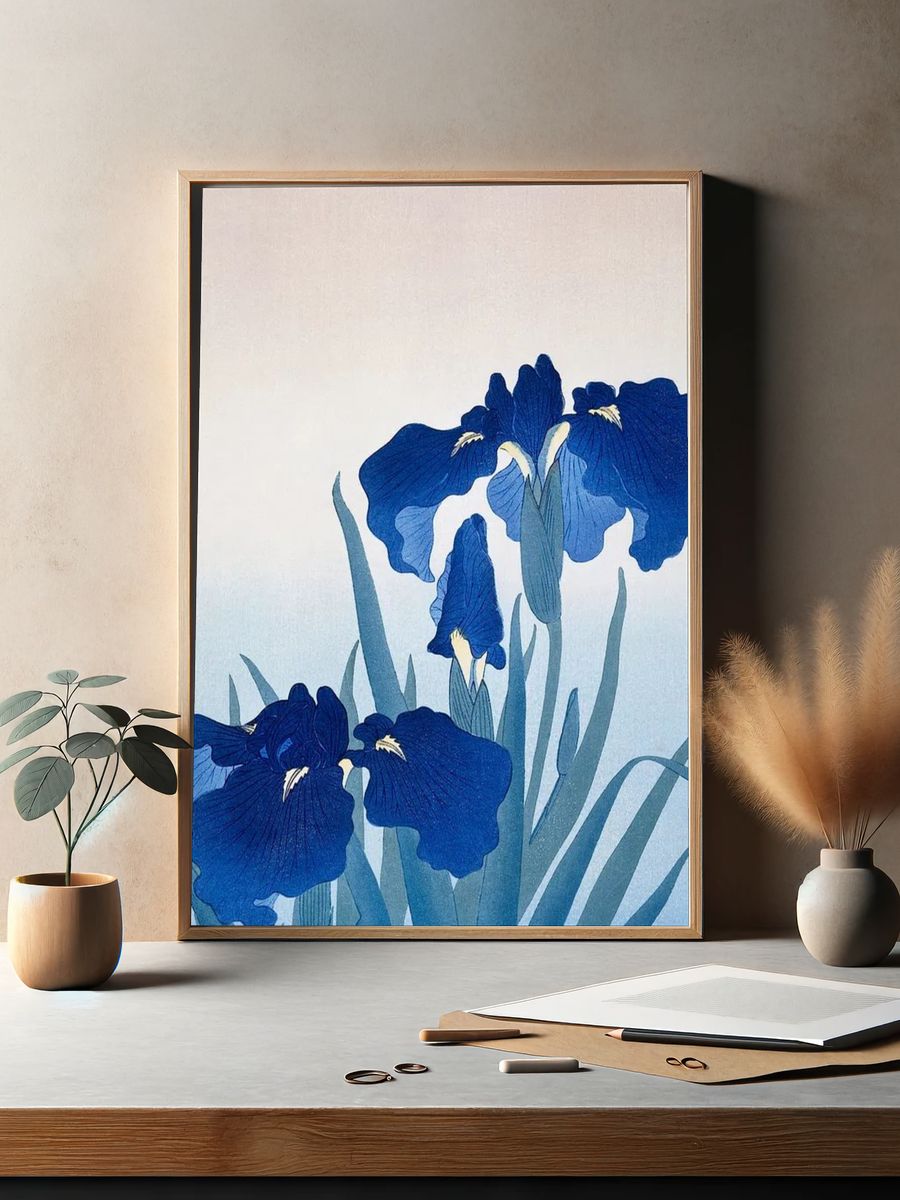 Ohara Koson mobile wallpaper, phone. — room view 2